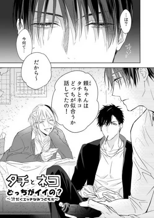 タチとネコどっちがイイの?~汁だくエッチなみつどもえ~