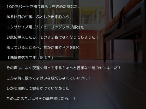 洗濯物落ちてます  -緊急事態!ヤンキーお兄さん言葉責め- [meltD] | DLsite がるまに