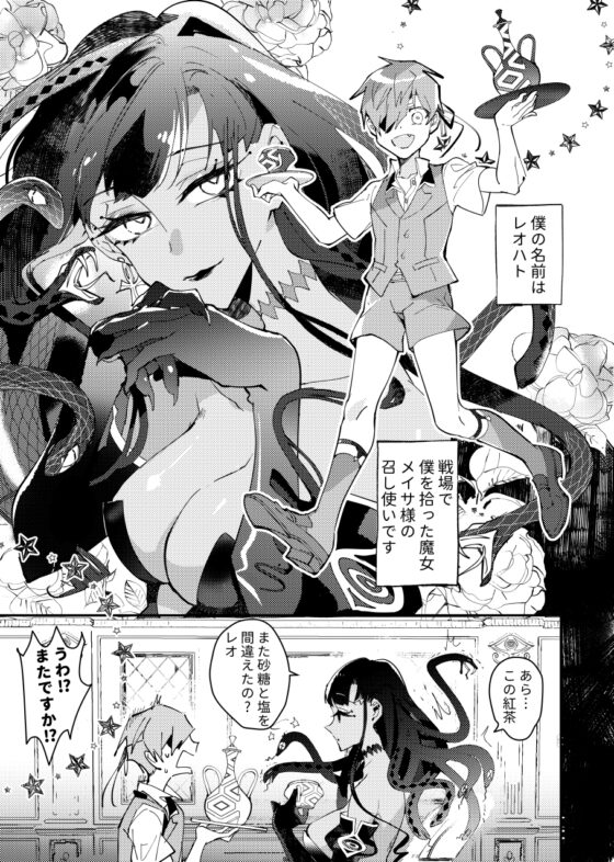 魔女の胃ーメイドになっちゃった!ー[戦場から拾った少年と魔女の噺] [KARAS押形] | DLsite がるまに