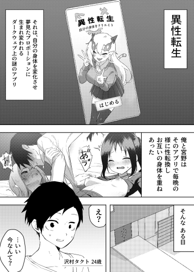 異性転生III 好みのカラダにボディーチェンジ [えなりずし] | DLsite 同人 - R18