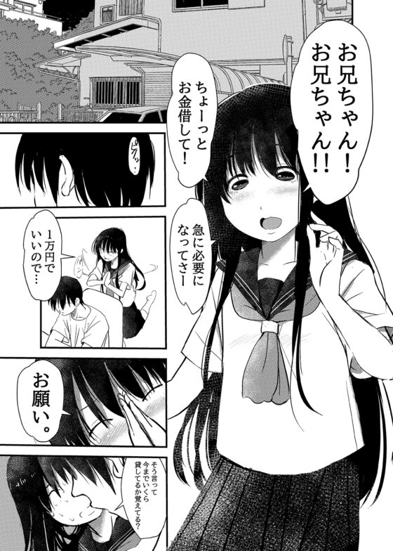 妹に貸した金が百万円を超えたので体で払ってもらう事にした [みまもり亭] | DLsite 同人 - R18