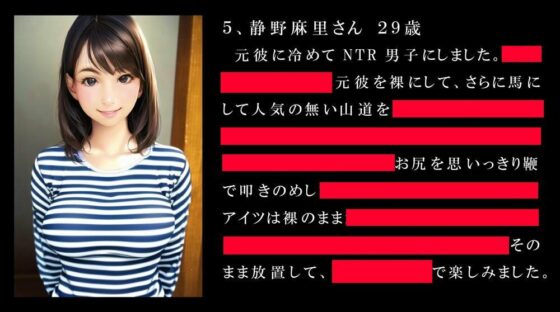 NTR男子は女性に処罰される(いじめっ娘通信) - FANZA同人