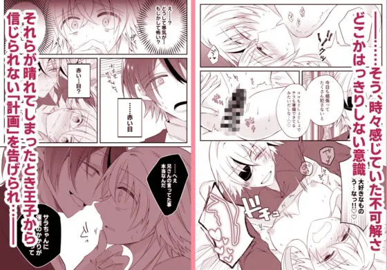 溺愛系ヤンデレ兄弟王子は愛しの神官を魔族堕ちさせたい(はとペア) - FANZA同人