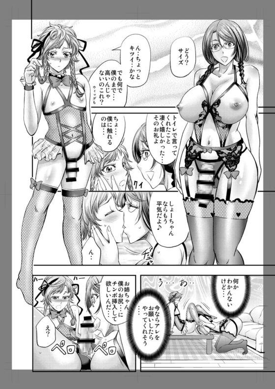 メス堕ち竿連結 ～姉ちゃん達に弄ばれた僕～ [もんじ肛房] | DLsite 同人 - R18