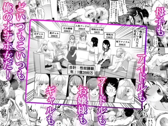 宝くじ12億当選!〜エロに全投資して、ハーレム御殿建設!!(なのかH) - FANZA同人