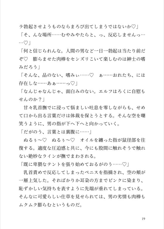 エルフ騎士様恥辱の御夜伽。絶倫ちんぽに雌伏せん [LETM] | DLsite がるまに