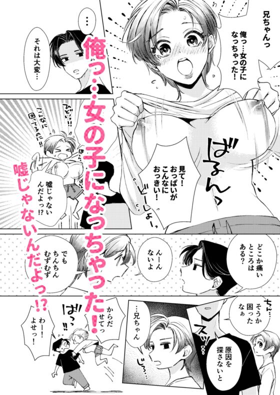 裏お兄ちゃんと両思い 祠の呪い!?ふたなりパニック! 弟×兄編 [WildGoat] | DLsite がるまに