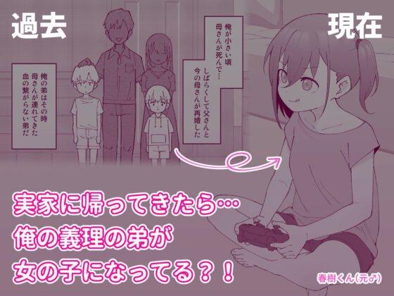 兄貴の彼女になる女の子になっちゃった弟 総集編完全版(ツキギ)|FANZA同人