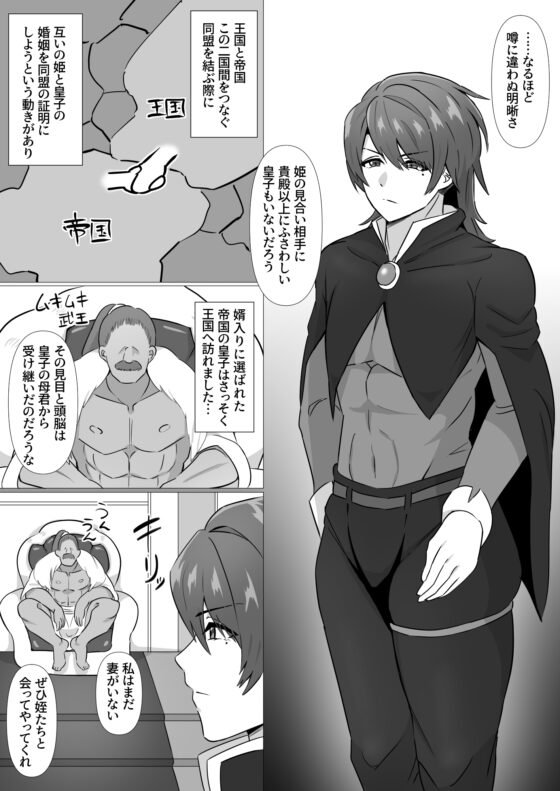 ムコ入り皇子のオス検査 [満足する同盟] | DLsite がるまに