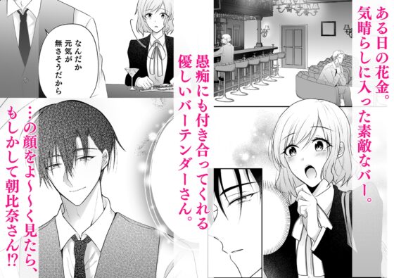 憧れの上司は私だけの秘密のバーテンダー～とろ甘濃厚えっちで抱きつぶされる夜～ [ねこの腹なか] | DLsite がるまに