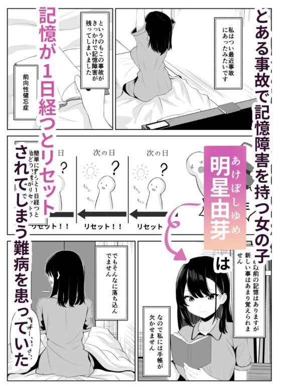 喪失彼女～記憶喪失の彼女が女先輩にNTRまで～ [くろしばすこ] | DLsite 同人 - R18