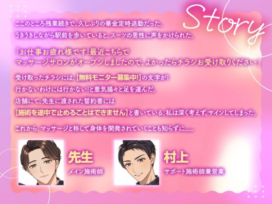 とあるマッサージ店の無料モニター [ちひろの夜の図書館] | DLsite がるまに