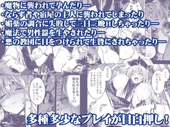 冒険者ちゃんとえっちな冒険 総集編(しぐれえび)｜FANZA同人