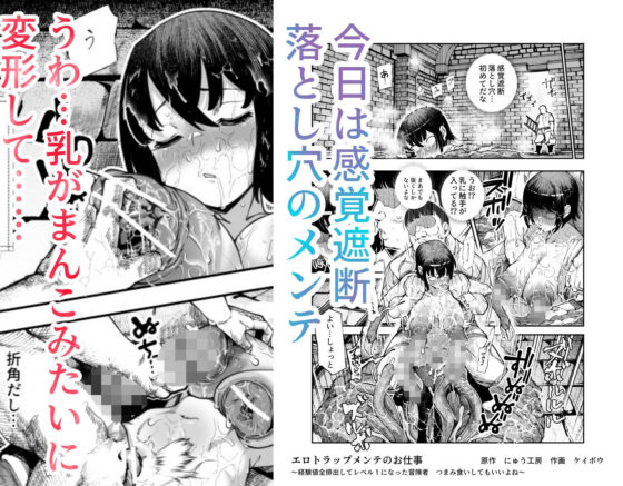 エロトラップメンテのお仕事EX〜経験値全排出してレベル1になった冒険者 つまみ食いしてもいいよね〜(にゅう工房)|FANZA同人