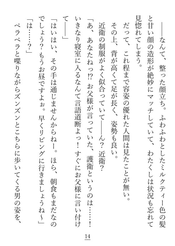 こちらわがまま放題の傲慢姫ですが、護衛騎士(兼お世話係)になった男が変態です [貴女の為に文字を書く!] | DLsite がるまに