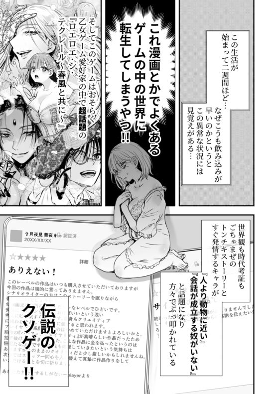 乙女ゲームの世界に転生したら わけわからんいちゃもんつけられて強○R-18ルート [あとはまぼろし] | DLsite がるまに