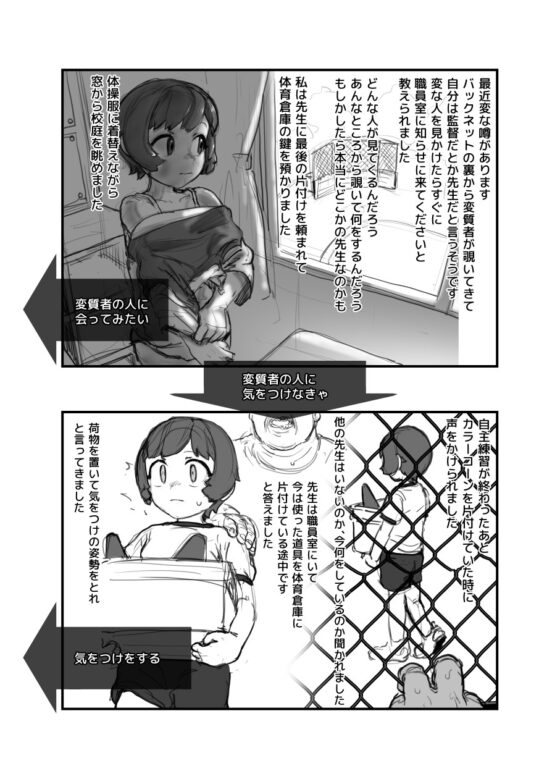 セクハラに期待してわざと無抵抗な選択肢を選べるゲームブック [腕白少女] | DLsite 同人 - R18