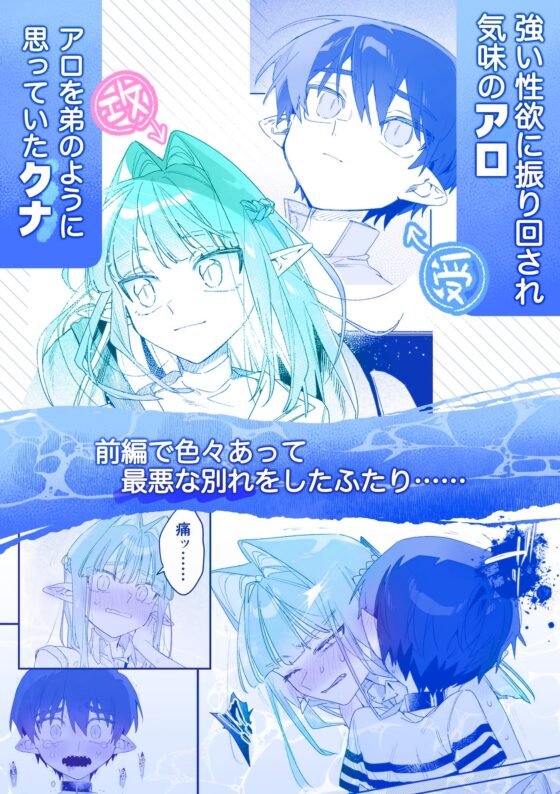 ♂が受け。ワニちゃん×サメくん後編 [pink carrot] | DLsite がるまに