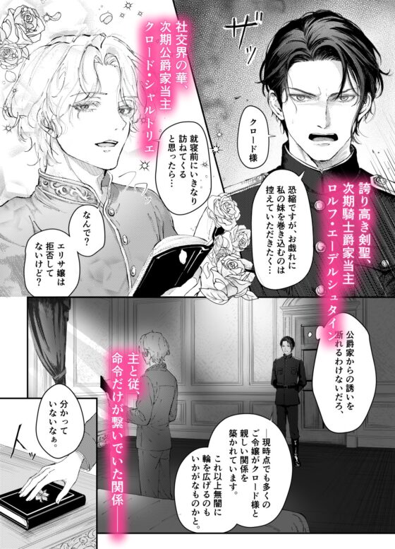 『貴方に従い、貴様に抗う。』〜絶対に堕ちない気高い剣聖が、交換条件で嫌いな主君に屈辱的に犯される漫画〜【初夜編】 [玉響どろう] | DLsite がるまに