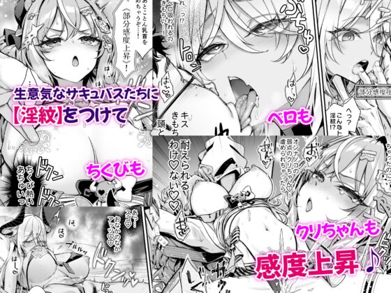 魔王城のサキュバス 〜VS.淫紋術師〜 [一ノ瀬ランド] | DLsite 同人 - R18