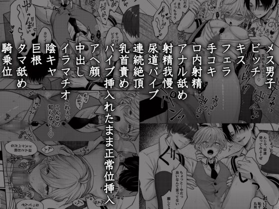 学園のメス男子。ねぇ僕とえっちしよ?人気者の彼は誰とでもヤっちゃうビッチ穴でした。 [OL] | DLsite がるまに