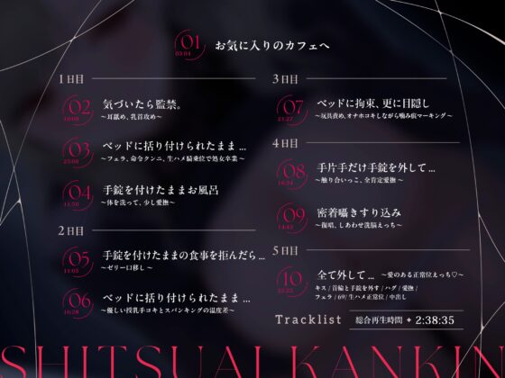 執愛監禁。 [つばめいと] | DLsite 同人 - R18