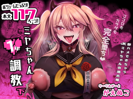 ミヤちゃん1年調教 下(りーりおがーと) - FANZA同人