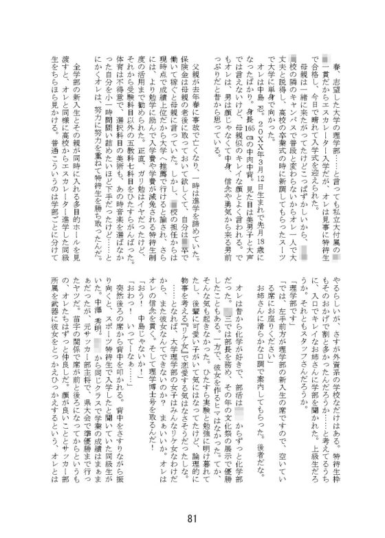男前女体化合同(NGONGO-MART) - FANZA同人