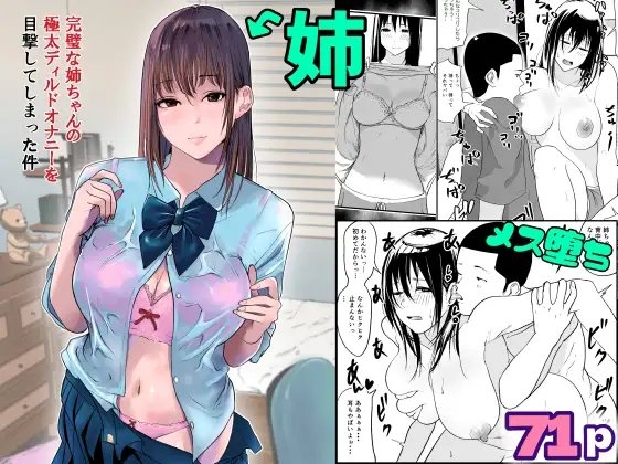 完璧な姉ちゃんの極太ディルドオナニーを目撃してしまった件 [ぱるぷへくしょん] | DLsite 同人 - R18