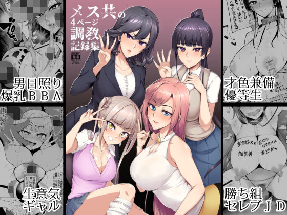 メス共の4ページ調教記録集(A極振り) - FANZA同人