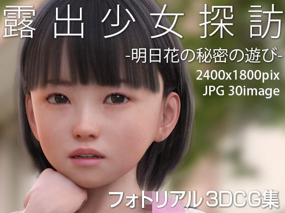 露出少女探訪:明日花の秘密の遊び(KEIN) - FANZA同人