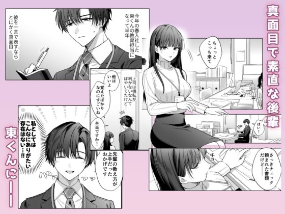 真面目な後輩から快楽責めされるなんて聞いてない! [きゃぺふろ] | DLsite がるまに