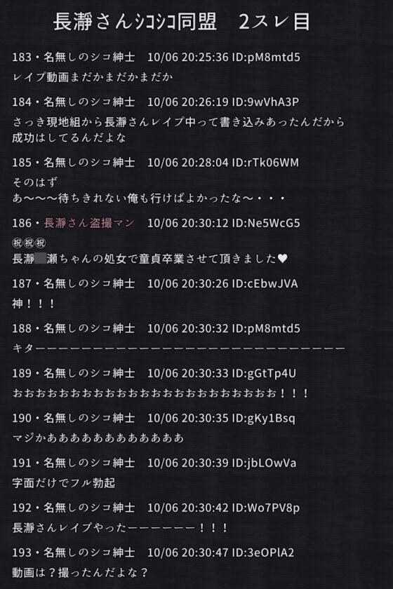 陵辱掲示板 - 長瀞さん - [輪々処] | DLsite 同人 - R18