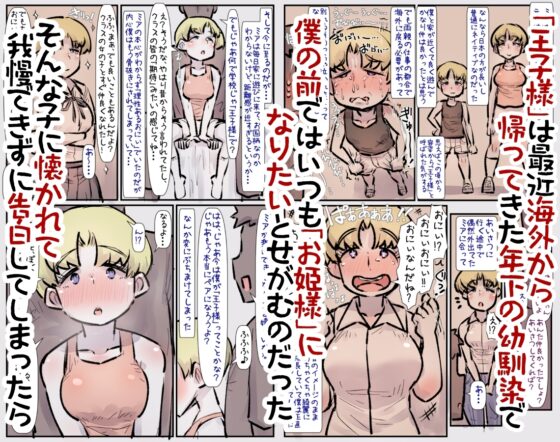 学校の王子様はお姫様になってめちゃくちゃ僕に甘えたい [安穏庵] | DLsite 同人 - R18