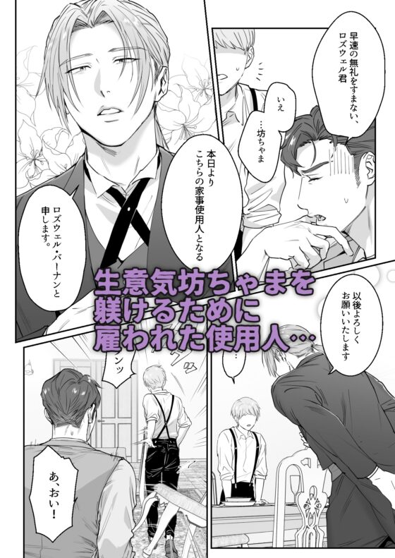 坊ちゃま、お仕置きの時間です。 [ナゲットぶん投げ屋さん] | DLsite がるまに