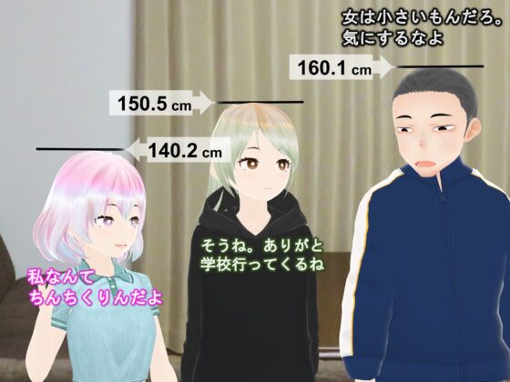 女子だけ成長 男子を追い抜く 成長音～美人姉妹編～ [女子成長クラブ] | DLsite 同人