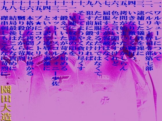 ワルキューレの陰で 首謀者の美令嬢は当然…(爆田鶏書肆) - FANZA同人