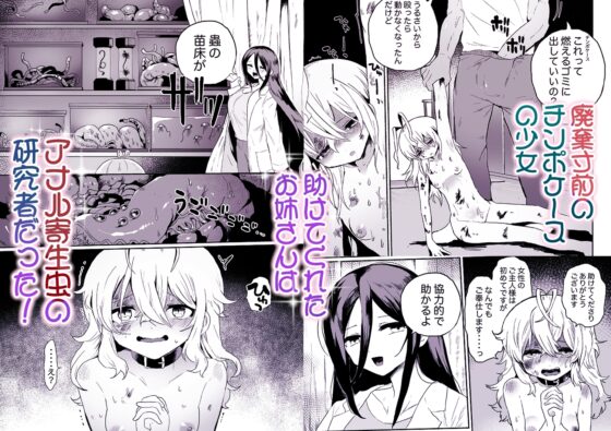 廃棄寸前少女、アナル寄生蟲苗床化再利用 [えちえち健全油田] | DLsite 同人 - R18