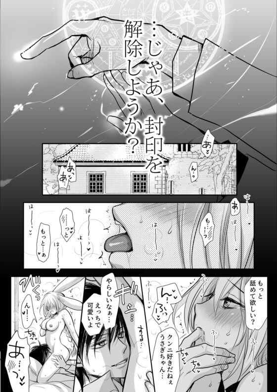 ツヴィリング～双子魔法医師×発情うさぎ=クンニ堕ち～ [藤井あや個人サークル] | DLsite がるまに