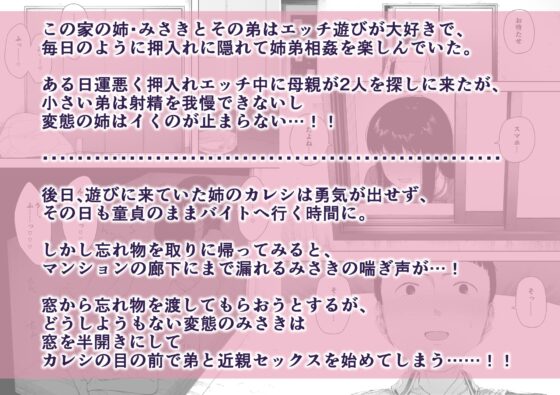 秘密の近親セックス大好き姉弟 [NTロボ] | DLsite 同人 - R18