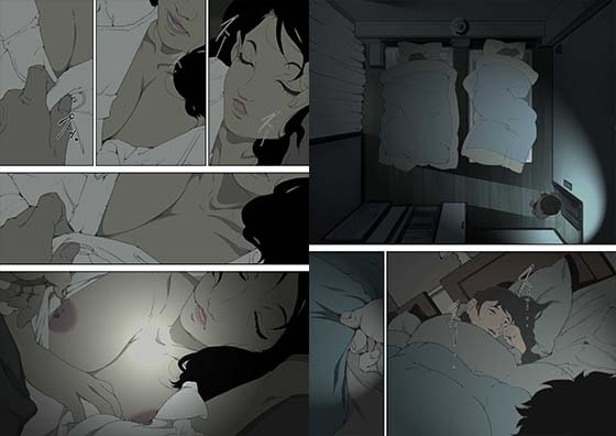 両親が寝ている寝室に忍び込み、母親に夜這いをかける息子の話。 [JUNKセンター亀横ビル] | DLsite 同人 - R18