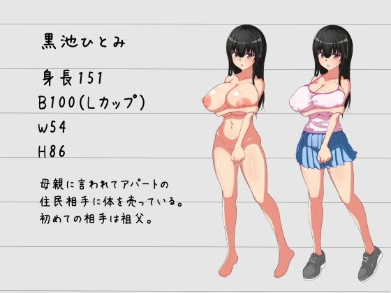 アパート売春少女(鶴草ぽんず) - FANZA同人