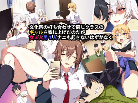 軽い気持ちで部屋に上げたギャルとハメまくり！？(ぷぅのぷぅぷぅぷぅ) - FANZA同人