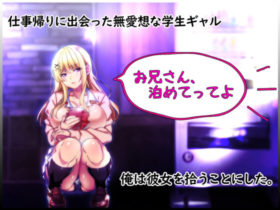 拾った家出ギャルがエッチすぎてヤバい 〜ダルそうな態度からは想像もつかない大胆で積極的なプレイに俺の射精が止まらないっ〜(アイチルワークス) - FANZA同人