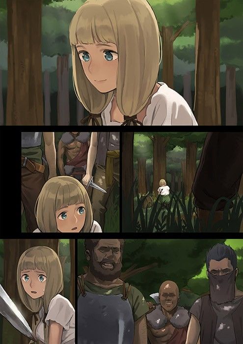 森で出会った盗賊に捕まってしまった私は…(色点屋) - FANZA同人