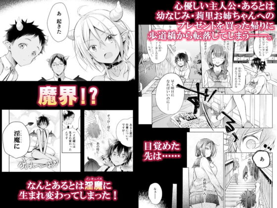 転生インキュバスは隣のお姉ちゃんを孕ませたい(SEM；COLON) - FANZA同人