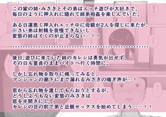 秘密の近親セックス大好き姉弟(NTロボ) - FANZA同人