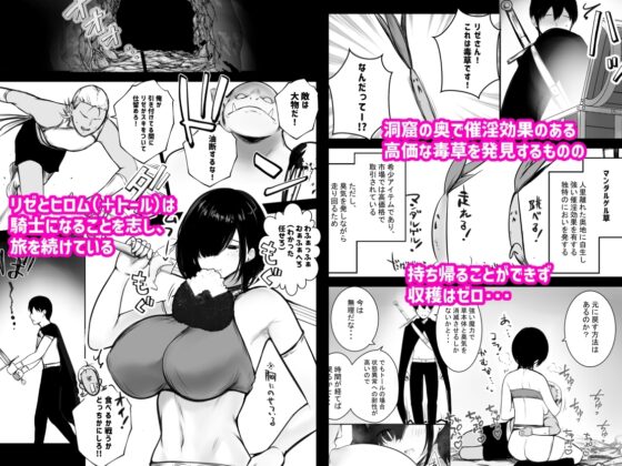 女騎士リゼは今宵も間男に抱かれる2 [アキレルショウジョ] | DLsite 同人 - R18