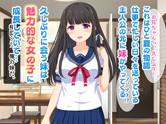 「お兄ちゃん…もっとエッチしよ？」処女の妹とラブラブ近親相姦、中出しハメまくりの夏休み性活(スタジオ山ロマン) - FANZA同人