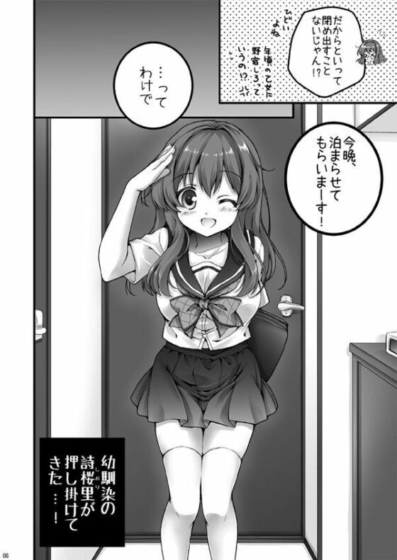 お泊りさせて(ぴょんぴょろりん) - FANZA同人